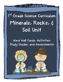 3rd Grade Science Minerals, Rocks, and Soil Unit {GPS Aligned}