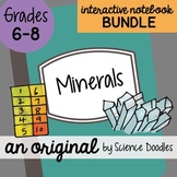 Minerals Interactive Notebook Doodle BUNDLE - Science Notes