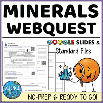 Preview of Minerals Webquest