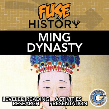 Preview of Ming Dynasty - Fuse History - Reading, Activities & Digital INB