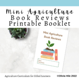 Mini Agriculture Book Reviews Booklet