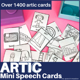 Mini Articulation Cards for Speech Therapy 