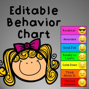 Bible Behavior Clip Charts For Teachers