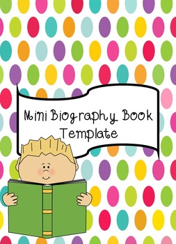 biography booklet template