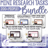 Mini Biography Research Tasks - Digital BUNDLE!
