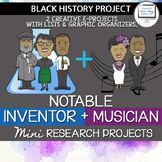 Mini Black History Research Project Pair Pack: Notable Mus