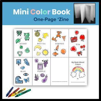 Download Mini Book About Colors | Rainbow | One-page 'Zine by ...