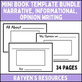 Mini Book BUNDLE! Narrative, Informational, Opinion Book T