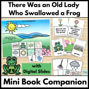 Preview of Mini Book Companion for There Was an Old Lady Who Swallowed A Frog