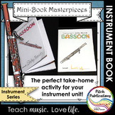 Mini-Book Masterpieces: Instrument Series - BASSOON!