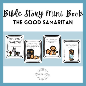 Mini Book: The Good Samaritan by Sweeter than Honey | TPT