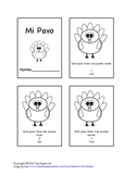 Mini-Book in Spanish- A Turkey Book for Thanksgiving!