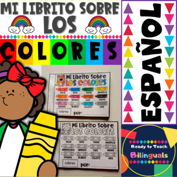 Preview of Mini-Book in Spanish - The Colors - Los Colores
