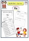 Mini Booklet of Sight Word "the"