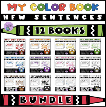 Preview of Mini Books Color Bundle
