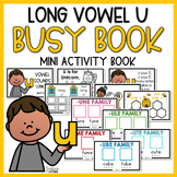 Mini Busy Book | Activity Book | Long Vowel U