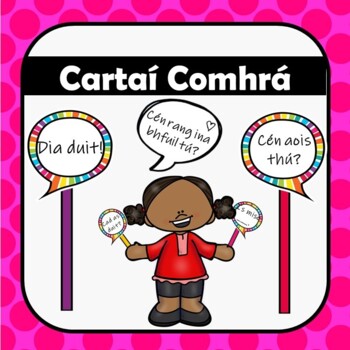 Preview of Mini Cartaí Comhrá Bubbles