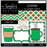 Mini Coffee Clipart Set