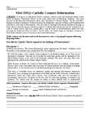 Mini-DBQ: The Catholic Counter Reformation