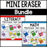 Mini Eraser Activities BUNDLE | Literacy, Math | Pre-K, Preschool