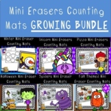 Winter Mini Erasers Counting Mats by Teaching With Mrs Be