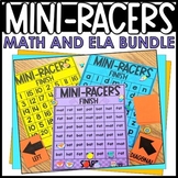 Mini Eraser Math & ELA Game Boards for Kindergarten & First Grade