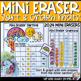 Mini Erasers Sorting and Graphing Activities Mats