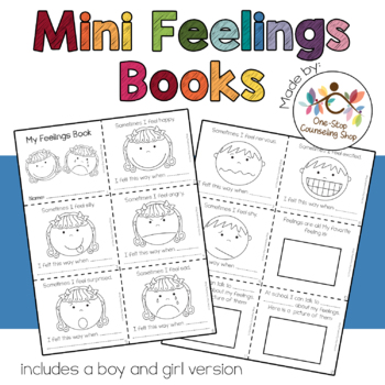 Emotions Mini Folding Book - Simple Fun for Kids