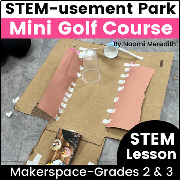 Preview of Mini Golf STEM Challenge Cardboard Properties of Matter