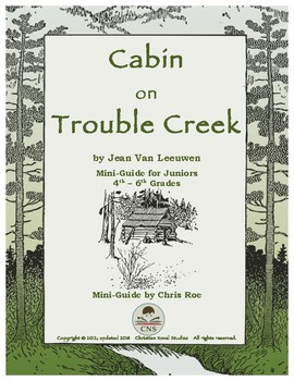 Mini Guide For Juniors Cabin On Trouble Creek Interactive Tpt