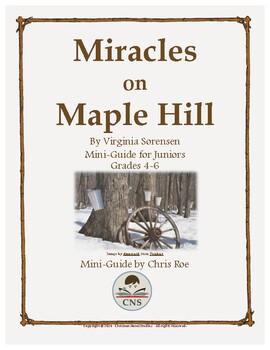 Preview of Mini-Guide for Juniors: Miracles on Maple Hill Interactive