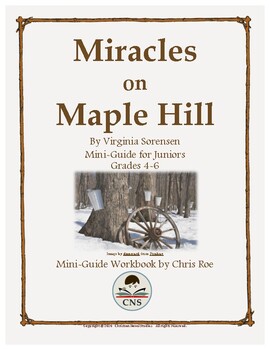 Preview of Mini-Guide for Juniors: Miracles on Maple Hill Workbook