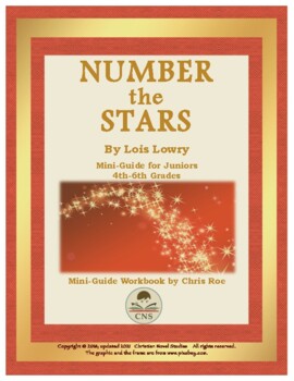 Preview of Mini-Guide for Juniors: Number the Stars Workbook