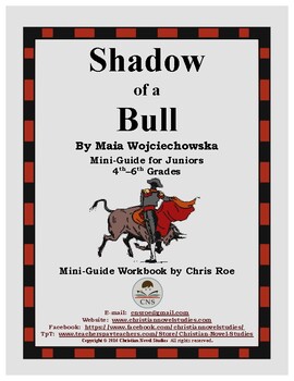 Preview of Mini-Guide for Juniors: Shadow of a Bull Workbook