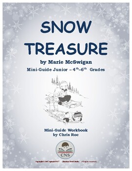 Preview of Mini-Guide for Juniors: Snow Treasure Workbook