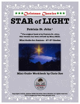 Preview of Mini-Guide for Juniors: Star of Light Workbook