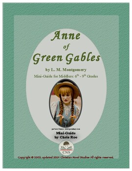 Preview of Mini-Guide for Middlers: Anne of Green Gables Interactive