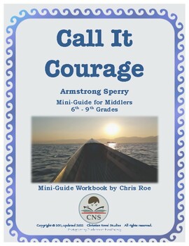 Preview of Mini-Guide for Middlers: Call It Courage Workbook