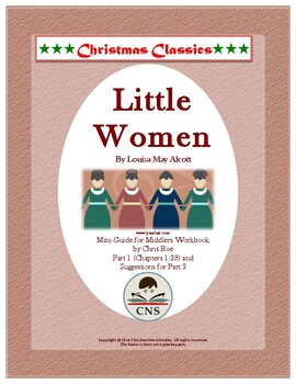 Preview of Mini-Guide for Middlers: Little Women Workbook