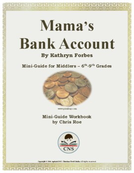 Preview of Mini-Guide for Middlers: Mama's Bank Account Workbook