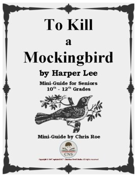 Mini-Guide for Seniors: To Kill a Mockingbird Interactive | TPT