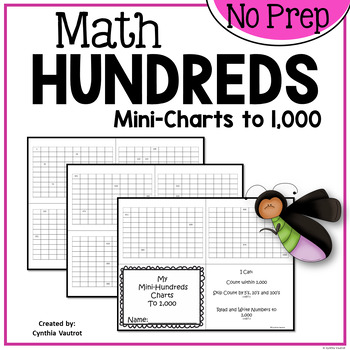 Hundreds Chart to 1,000 by Cynthia Vautrot - My Kind of Teaching