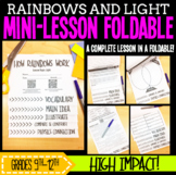 Mini-Lesson Foldable: Rainbows and Light