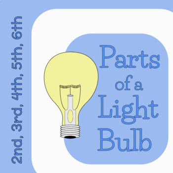 Preview of Mini Lesson Parts of a Light Bulb -2nd, 3rd, 4th, 5th, 6th -Classroom & Distance