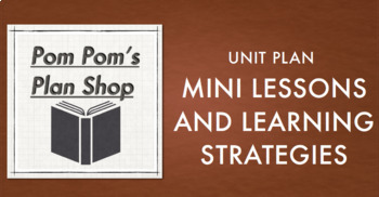Preview of Mini Lesson assignment and Learning Strategies Notes
