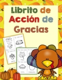 Mini Libro de Acción de Gracias- Vocabulario