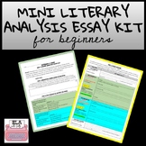 Mini Literary Analysis Essay Kit
