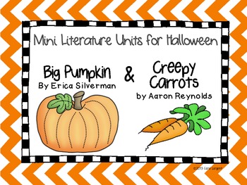 Preview of Mini Literature Units for Halloween