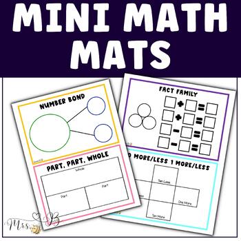 Preview of Mini Math Mats