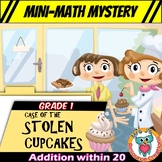 Mini-Math Mystery Activity 1st Grade - Addition within 20 